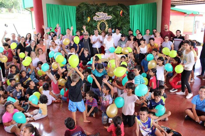 Festejo aniversario Hogar de Oberá