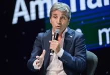 Caputo afirmó que “lo peor ya pasó” y aseguró que Kicillof no será presidente
