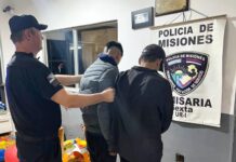 Uno hacía de campana y el otro forzaba la entrada: dos detenidos con herramientas y droga en Posadas