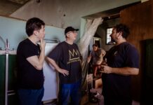 Passalacqua visitó el set de “Lunática”, la nueva película que se filma en Posadas