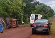 Tres personas terminaron lesionadas tras colisión frontal en Ameghino