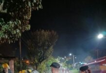 El Soberbio: un auto se incendió durante la madrugada