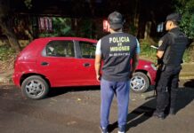 Rápido despliegue policial permitió recuperar un auto robado en Posadas