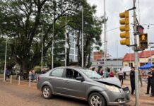 Un hombre falleció tras protagonizar un siniestro vial en el centro de Oberá