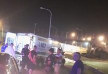 Siniestro vial entre un automóvil y una motocicleta dejó un lesionado en Posadas