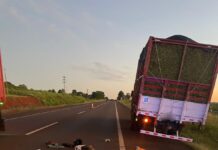Un motociclista lesionado tras impactar contra un camión en Alem