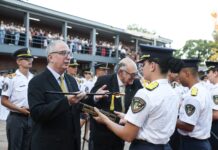 Egresaron más de 150 nuevos oficiales de la Policía y el Servicio Penitenciario provincial