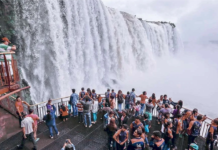 Cataratas del Iguazú celebró la Navidad con la llegada del visitante 1,5 millones