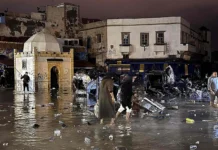 Ascienden a 37 los muertos por las inundaciones en Marruecos