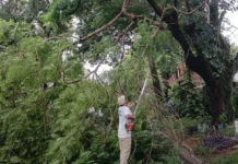Continúan los operativos municipales en Posadas por las intensas lluvias
