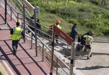 Un tren chocó contra una grúa en España y hay seis heridos: es el tercer accidente en cuatro días