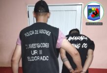 Dos detenidos y elementos recuperados tras el robo a una vivienda en Eldorado