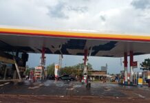 Fuerte temporal en Jardín América: causó destrozos y dejó sin luz a varios sectores