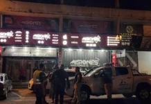 Golpe comando en Encarnación: delincuentes asaltaron un local y escaparon con celulares
