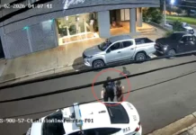 Lo detuvieron tras ser detectado por las cámaras del 911 cuando intentaba ingresar a un edificio