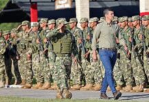 Santiago Peña decreta la militarización de Paraguay para frenar el avance de grupos criminales