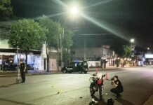 Colisión entre motocicletas en Posadas dejó un joven lesionado