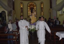 Posadas celebra a su Santo Patrono con misa y serenata