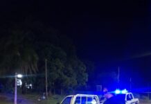 Siniestro vial entre una camioneta y una moto dejó un hombre lesionado en Dos de Mayo