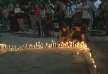 Con velas y carteles: despidieron al chico asesinado por un compañero en Santa Fe