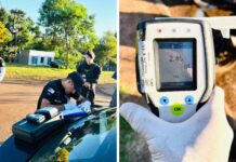 Detuvieron a motociclista alcoholizado que casi atropella a peatones en San Pedro