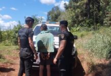 Wanda: amenazó a su esposa con un arma y realizó disparos en el patio