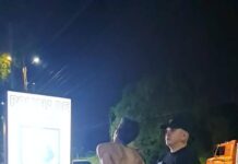 Quedó colgado del alambre al intentar robar y la Policía lo encontró herido y oculto en un baldío