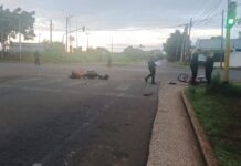 Siniestro vial en Posadas: dos motociclistas lesionados