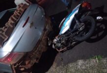 Un menor chocó e intentó huir pero los vecinos lo retuvieron hasta el arribo de la Policía