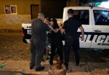 Robacables detenidos en Posadas tras ser detectados por cámaras del 911