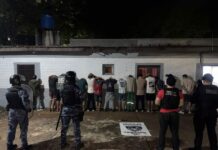 Golpe preventivo en barrios de Posadas terminó con 12 detenidos con frondosos antecedentes