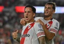 River le ganó a Carabobo y lidera el grupo H de la Copa Sudamericana