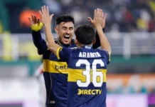 Boca goleó a Defensa y Justicia, llegó a 14 partidos sin perder y lidera la zona A del Torneo Apertura
