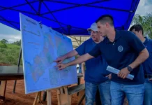 Passalacqua supervisó el avance de las obras sobre la ruta 15: “Es una inversión para traer progreso”