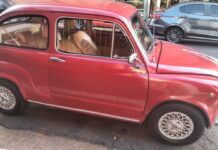 Con el “fito” no: forzaba un Fiat 600 y una patrulla urbana lo arrestó de inmediato