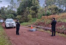 Investigan la muerte de un hombre hallado con un disparo en Colonia Alberdi