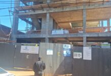 Parte de una obra en construcción se desplomó e hirió a un trabajador en Posadas