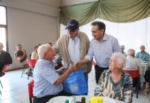 El Gobernador celebró el 106° aniversario de Montecarlo con un almuerzo junto a pioneros