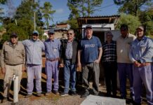 Passalacqua inauguró nuevas perforaciones de agua potable en Irigoyen