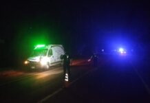 Peatón perdió la vida tras ser embestido por una ambulancia en la Ruta 14