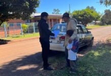 La Policía asistió a un niño perdido en Santa Ana y logró devolverlo a su familia