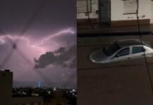 Feroz temporal en Buenos Aires: granizo, ráfagas y graves inundaciones en distintos barrios