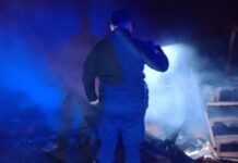 Una vivienda fue consumida por un incendio en Montecarlo
