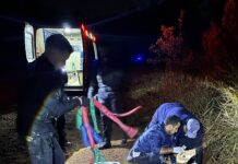 Un motociclista alcoholizado resultó lesionado tras un despiste