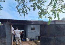Un incendio destruyó una habitación de una vivienda en Posadas