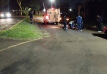 Una motociclista resultó lesionada tras despistar en Posadas