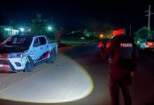 Buscan al conductor que chocó, abandonó la camioneta y escapó en El Soberbio