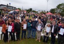 Más de cien familias de San Vicente y Fracrán recibieron sus títulos de propiedad