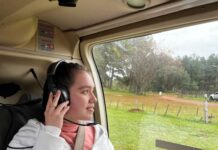 Instituto Saavedra: Estudiantes de Seguridad e Higiene realizaron prácticas en helicóptero junto a la Brigada del NEA
