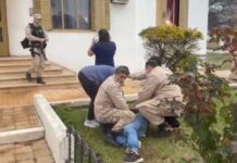 Un hombre lanzó amenazas contra Javier Milei mientras exhibía un cuchillo frente a la Prefectura